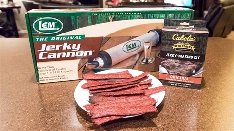 lem beef jerky gun  Depending on how you slice your jerky, that means you can dehydrate anywhere from 4-6lbs of jerky at one time